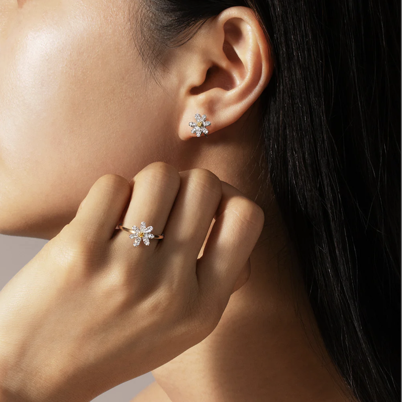 「フルールS」ピアス